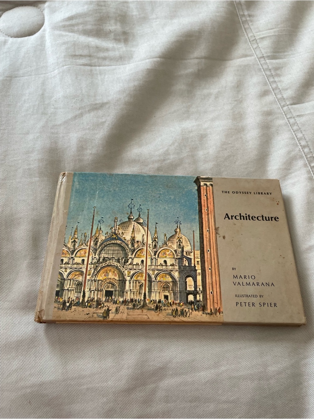 Architecture from The Oddyssey Library series by Mario Valmarana 1964 vintage